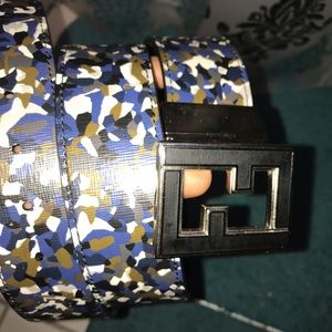 Fendi Belt - Blue Camo